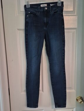 Guess Skinny Jeans Dark Blue Wash Size 27